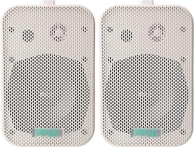 Waterproof interior and outdoor speakers Palil Home PDWR40B, size 13 cm (black).. DIAYTAR NIGERIA: Empowering Nigerians with access to affordable products and reliable 5-8 day delivery.