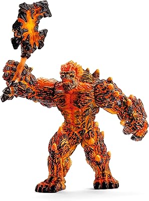 Schleik legendary creatures for children from El Dracor Creatures - Monster Lave Monster Figurine - 7 years and over.. DIAYTAR NIGERIA brings the nation's largest product catalog to your doorstep at prices you'll appreciate.