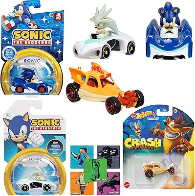 Hot Wheels Speed ​​Tales Sonic the Hedgehog Hot Wheels Pack: Happy Team Figure + Pokémon School Figure and Retro Video Standard Kart 4 Articles.. Affordable shopping made easy on DIAYTAR Nigeria, with fast delivery from 5 to 8 days.