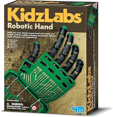 Toyssmith 4M toy, Kidslabs robotic hand kit - Make your own robotic hand - For boys and girls from 8 years old.. Your everyday shopping destination, DIAYTAR NIGERIA offers unbeatable value with quick delivery times.