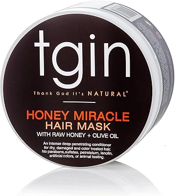 Teigen Honey Miracle deep hair mask with raw honey and olive oil for natural hair - dry hair - frizzy hair, 355 ml.. Shop anytime, receive on time — only with DIAYTAR Nigeria.