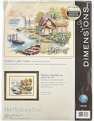 Cross point kit dimensions by Peaceful Lake House 14 pieces.. DIAYTAR NIGERIA: Bringing quality products to every Nigerian home at prices everyone can afford.