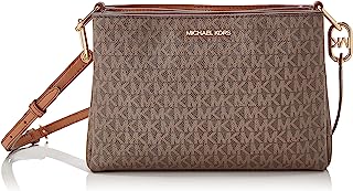 Trisha shoulder bag with three compartments with Women's Signature Logo.. DIAYTAR NIGERIA: Creating access to affordable products for every Nigerian with our swift delivery service.