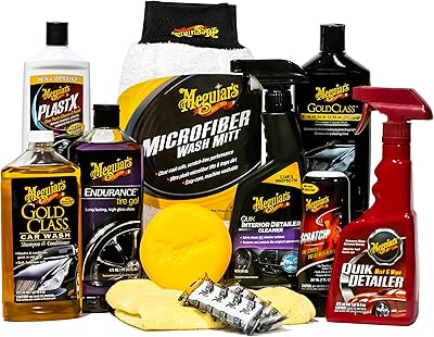 Complete Maguiar's car maintenance kit, outdoor and car interior cleaning kit to wash, detail and protect, full collection of high quality car cleaning products.. Discover why thousands choose DIAYTAR NIGERIA for affordable products delivered in less than a week.