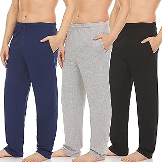 100 % cotton jersey pants for men to sleep and relax, pack of 3.. From phone accessories to home decor — DIAYTAR Nigeria ships it fast.