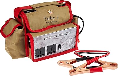 Rechargeable battery 20 Ah with 12 V-220 V inverter, camping battery 20 Ah 20,000 mAh.. DIAYTAR NIGERIA: Where shopping is affordable, selection is vast, and delivery is always reliable.