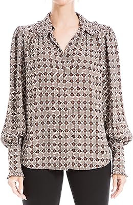 Long sleeve buttoned blouse for women.. Discover a world of choices with DIAYTAR NIGERIA's extensive marketplace and prompt shipping service.