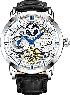 Stührling Original for Men Automatic Steel Stainless Steel Skeleton.. You choose it, we deliver it — DIAYTAR Nigeria makes shopping easy.