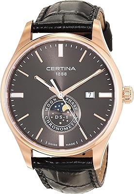 Men's watch Certina DS-8 Moon Black Phase C033.457.36.051.00.. Embrace the convenience of DIAYTAR NIGERIA with thousands of products at your fingertips, delivered nationwide.