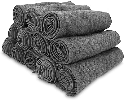 Arkwright Bleach Safe lounge towels, 12 (16 x 28 inches, coal) package.. Transform your shopping experience with DIAYTAR NIGERIA's vast product selection delivered at unbeatable prices.