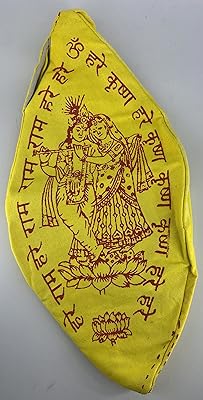 Sac de Perles Ktd Gopala Hare Krishna Hare Rama (Sac Jap Mala) (25.5 cm Jaune).. Great products, lower prices, fast delivery — DIAYTAR Nigeria has it all.