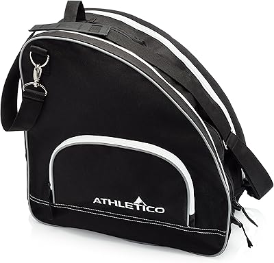 Athletic aligned ice cream and wheeled pads bag - luxury tote bag for snow skis, roller pads, children's and adult snowboards.. DIAYTAR NIGERIA combines the largest product selection with affordable prices and reliable delivery.