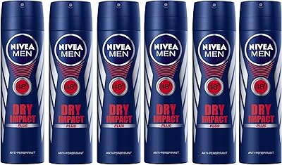 Anti-transplant deodorant Nivea men in spray, dry effect, 150 ml, set of 6.. DIAYTAR NIGERIA: Revolutionizing how Nigerians shop with affordable prices and prompt delivery services.