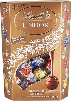Lindt Lindor Assortment of Milk and Chocolate Founded Founded - 500 g.. Great finds. Great prices. Fast shipping. That’s DIAYTAR Nigeria.