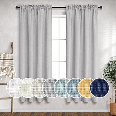 Gray living room curtains for dressing 72 "length of 2 panels filtering the light.. Shop from our extensive catalog at DIAYTAR NIGERIA and enjoy doorstep delivery in just 5-8 days.