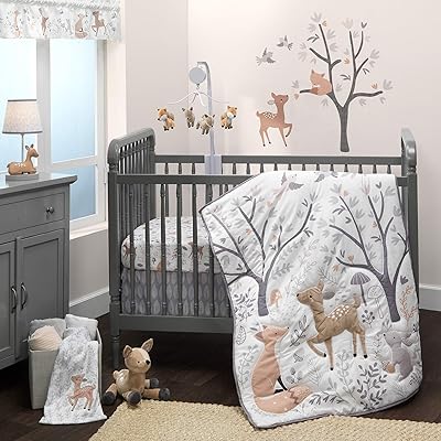 Bedy bed set 3 rooms Bed Time Originals, Deer Park, Multicolor.. Everything you need is just a click away with DIAYTAR Nigeria — shop now and receive your order in days.