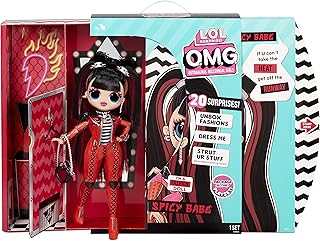 Model doll lol surprise OMG Spicy Babe - Set of doll to dress with 20 surprises for girls and children aged 4 and over.. DIAYTAR NIGERIA: Your affordable gateway to thousands of products delivered within a week.