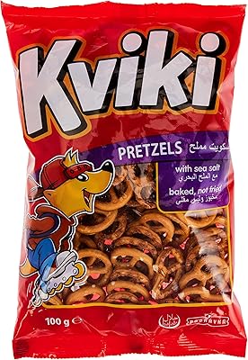 Kviki Bretzels 100 g Healthy snacks for children.. Affordable luxury and fast service — only on DIAYTAR Nigeria.