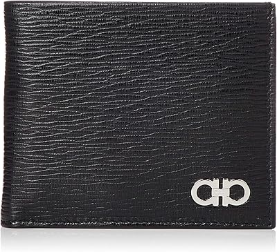 [Salvatore Ferragamo] Two -part portfolio 66A065 True leather portfolio Gancini [parallel import], Nero/FjordBlue, Portfolio.. Shop confidently with Nigeria's most trusted e-commerce platform, offering swift and affordable delivery.