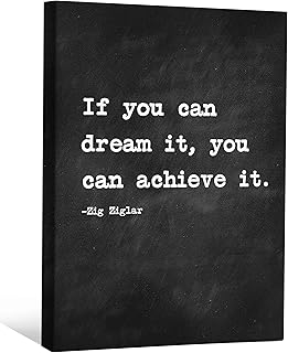 JP London CNVNSP32 Zig Ziglar Inspiring and motivating photo gallery, thick canvas of 2 ", 61 cm x 46 cm, black/white.. DIAYTAR Nigeria: Your one-stop online shop with unbeatable prices and nationwide delivery in under 8 days.