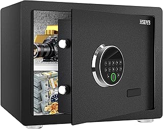 Biometric safe with fingerprints HSDYS - 1.2 Cubic feet, home safety box, office, hotel.. DIAYTAR NIGERIA: The marketplace that brings affordable products to every Nigerian home in under 8 days.