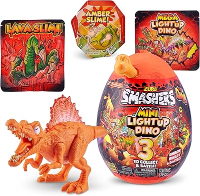 SMASHERS Mini Light -UG Egg Series 4 - Mini Spinosaurus Egg with surprises! Reception box build and fight light dinosaurs (spinosaurus) from Zorro.. DIAYTAR NIGERIA: Bringing affordable shopping solutions with a diverse product catalog delivered nationwide.