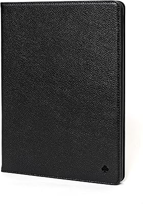 Porter Riley - Leather case for iPad Pro 11 inches 4th, 3rd, 2nd and 1st generation - version 2022/2021/2020/2018, support/cover/Superior quality leather flap case (pure black).. DIAYTAR NIGERIA makes online shopping accessible to all with budget-friendly prices and reliable delivery.