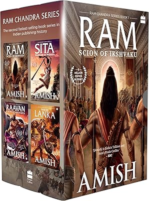 4 pounds set in the Ram Chandra series (perfect gift for this holiday season): RAM - Scion of Ikshvaku, Sita: Warrior of Mithila, Raavan: Enemy of Aryavarta, War of Lanka.. DIAYTAR NIGERIA brings online shopping to every Nigerian with affordable prices and reliable shipping.