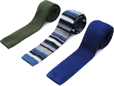 Zynxus knitted ties for men, unsuccessful, machine washable, fine ties of 2.5 ", sock ties, pack of 3 packs.. Transform your online shopping experience with DIAYTAR NIGERIA's affordable and diverse marketplace.
