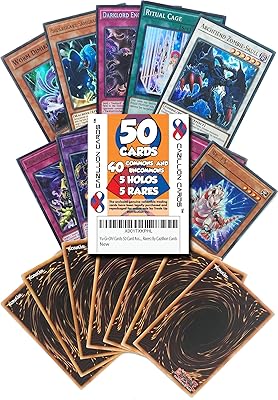 U-GI-OH cards 50 assorted cards (municipalities/unusual, Holos, rare) of Casillion Cards.. Why wait? Get your order in 5–8 days with DIAYTAR Nigeria.