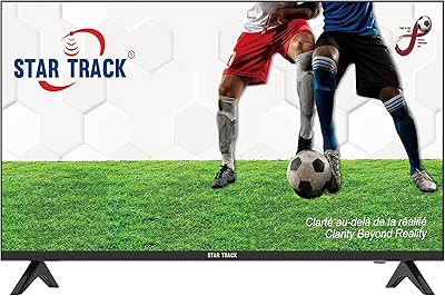 Standard Star Trak 32 inch Star Trak TV with T2/S2 integrated receiver delivered with an elegant glasses design (32).. Shop from anywhere in Nigeria with DIAYTAR's extensive selection and budget-friendly shipping options.
