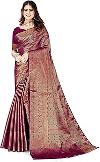 Kanjeevaram silk with Zari Copper Sari with unpurred blouse.. DIAYTAR NIGERIA: Where shopping is easy, prices are low, and delivery is just days away.