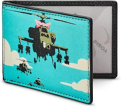 Holder of the Yoshi Banksy Oyster card, travel ship, leather, double-sided card holder, identity card holder. Leather travel rack for men and women. credit card holder, apache, one-sized, modern size.. Shop smart with DIAYTAR NIGERIA, offering a vast product range delivered to your doorstep within a week.