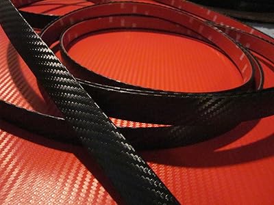 Universal carbon fiber ribbon True Line Automotive 3/4 "Black (6 feet).. DIAYTAR NIGERIA stands as your affordable shopping ally with nationwide delivery in just 5-8 days.