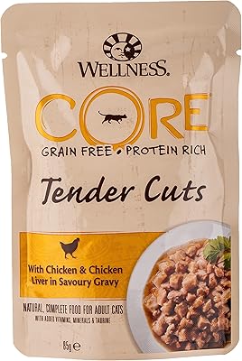 Wellness cats core tender cats ch/chelver, multicolore, 85 g.. DIAYTAR NIGERIA brings the marketplace to your home with budget-friendly prices and nationwide delivery.