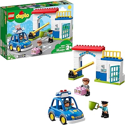 Lego duplo town police station 10902 blocs de construction 2019 multicolore.. Experience budget-friendly shopping at DIAYTAR NIGERIA, Nigeria's premier online marketplace with quick delivery.