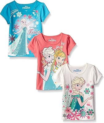 Disney T-shirts The Frozen For Girls.. DIAYTAR NIGERIA redefines convenience with our vast product selection and swift nationwide delivery.