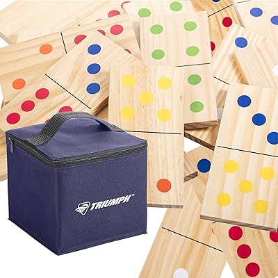 Large set of 28 -piece triumph outdoor dominoes including a storage and transport bag.. From daily needs to rare finds, DIAYTAR Nigeria brings it to your door.