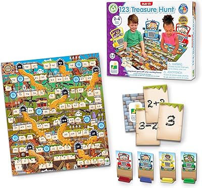 The Learning Journey Play It! Treasure Hunt 123 Children's Games Games and Gifts.. DIAYTAR NIGERIA delivers more than products - we deliver affordable shopping satisfaction nationwide.