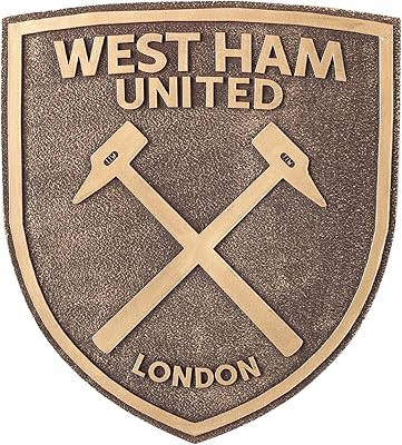 Official wall panel Foco West Ham United FC Bronze Effect with Football Stop.. No delays, no drama — just fast, affordable shopping with DIAYTAR Nigeria.