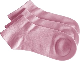 Ramboutan socks for children, comfortable, plain seams, low bamboo socks for school (pack of 3).. DIAYTAR NIGERIA: Where affordability and variety meet with convenient delivery within 8 days.
