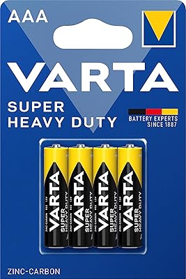 Varta 45182 R03/AAA (microphone) (2003) - Zinc chloride battery 1.5 V.. DIAYTAR NIGERIA: Making online shopping accessible to all Nigerians with our affordable platform.