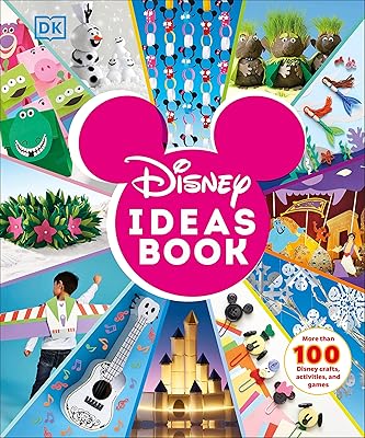 Disney Ideas Book: more than 100 creations, activities and Disney games.. DIAYTAR Nigeria: Where affordability meets speed and quality.