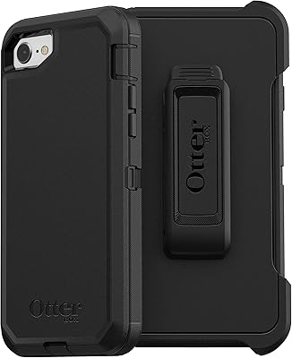 Otterbox Defender Series shell for Apple iPhone 7/8 - Black, 77-56603.. DIAYTAR NIGERIA connects your desires with reality through our affordable e-commerce platform and quick delivery.