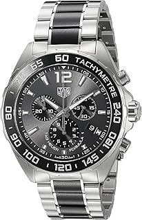 Swiss quartz watch in stainless steel 'Formula 1' of tag heuer for men, color: tone silver (model: caz1011.ba0843).. DIAYTAR NIGERIA provides endless shopping possibilities with affordable prices and prompt delivery service.