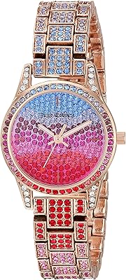 Watch for woman juicy couture black label encrusted with Swarovski crystals and rose gold bracelet.. Shop without limits at DIAYTAR NIGERIA and receive your purchases at budget prices within the week.