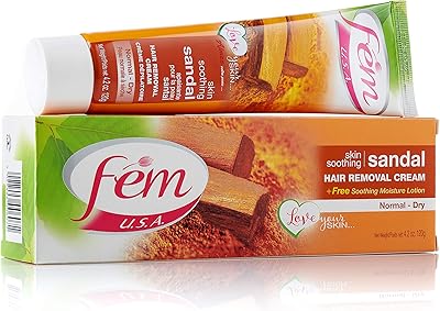 Fem depilatory cream with sandal scent, 120 grams.. Your trusted e-commerce destination, DIAYTAR NIGERIA offers extensive variety with reliable shipping.