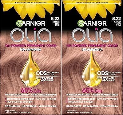 Permanent hair dye in Garnier Olia Olia Bold Middle Pink 8.22 Package of 2.. DIAYTAR NIGERIA: Nigeria's answer to affordable online shopping with reliable 5-8 day delivery guarantee.