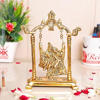 Cry Diy Craft Statue in Gold Plated Metal For Decoration of the Radha Krishna Murti Home Office of Radha Krishna Murti, Presentation statue, Divine Divin.. DIAYTAR NIGERIA transforms dreams into deliveries with our affordable prices and reliable shipping.