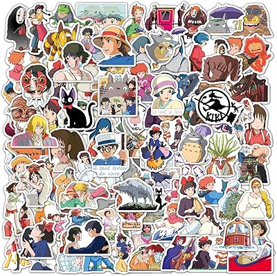 GOODERN 100 Totoro Hayao Miyazaki stickers Hayazaki Waterproof vinyl stickers Japanese cartoon stickers Japanese anime stickers cute cartoon car car stickers water bottle water bottles sticker luggage stickers.. DIAYTAR NIGERIA: Your gateway to affordable products delivered reliably across Nigeria.